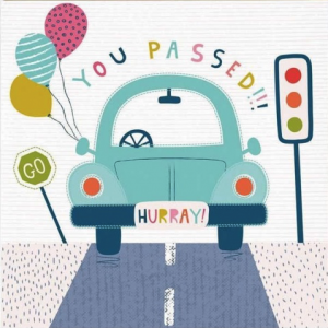 Passed Driving Test Greeting Card